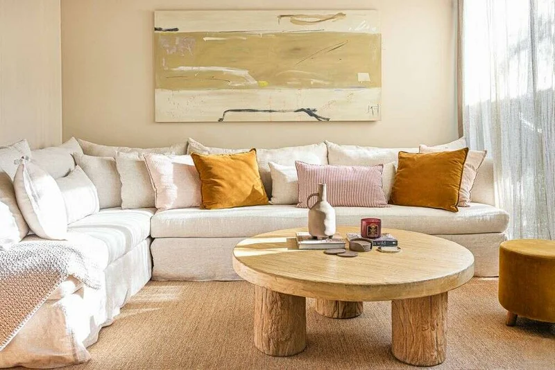 SILLON MANUELA ESQUINERO - LINO en Blanco - Sillones y sofás, Uruguay | La Iberica, vista 12