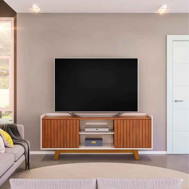 Rack para TV Fly - Oscuro en Multicolor - Muebles para TV, Uruguay | Ecowood