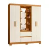 Ropero 4 puertas y 3 cajones - Olimpia - Línea FIT - Roperos y placares, Uruguay | Ecowood, vista 3 de 5