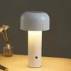 Lampara De Mesa Recargable Tulipa Blanco en Blanco - Lámparas de mesa, Uruguay | Serlux, vista 2 de 5
