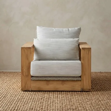 Carren Sillón 1 Cuerpo en Madera natural - Muebles para el exterior, Uruguay | Aihaus