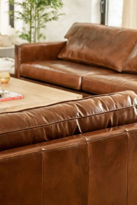 SILLON CUERO ITALIANO - 3 CUERPOS en Marrón - Sillones y sofás, Uruguay | La Iberica, vista 27