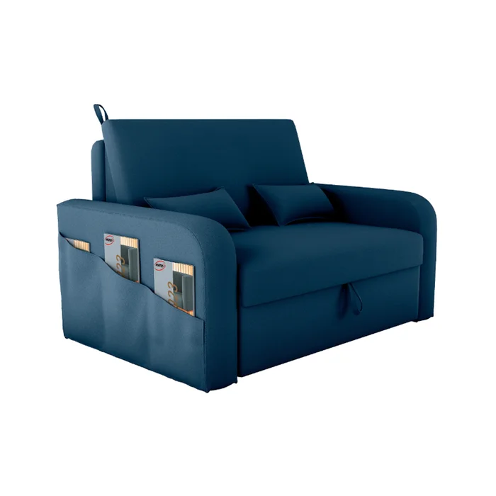Sofa Cama 2 Plazas Abertura Frontal Ruedas Patas De Plastico - Sillones y sofás, Uruguay | Soy Hogar