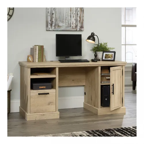 Escritorio - Cajón y Puerta Única - Sauder - Linea Aspen Post en Madera natural - Escritorios, Uruguay | Rústico Hogar