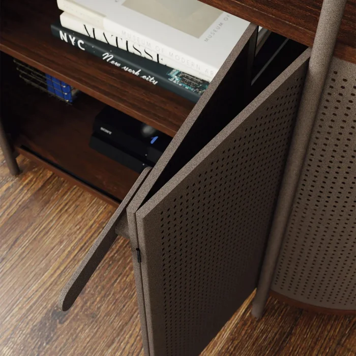Rack para Tv una puerta Sauder - Muebles para TV, Uruguay | Ecowood, vista 4