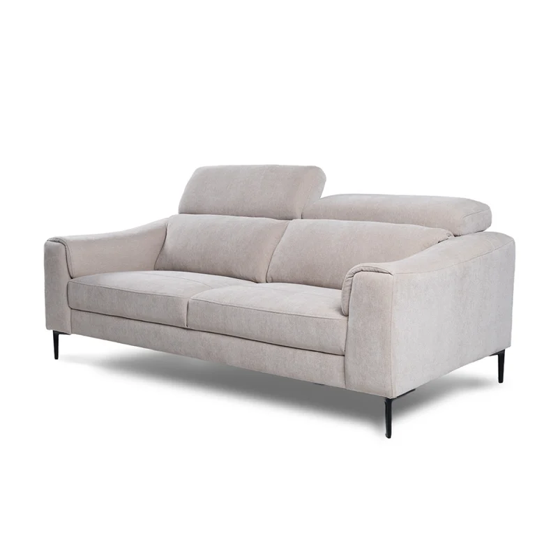 Sofá Hashtag - Tela Microfibra - 3 cuerpos - 6686-4 Beige en Beige - Sillones y sofás, Uruguay | Nyr, vista 7