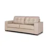 Sofá Fargo - Cuero Básico - 3 cuerpos - 519 (Beige) en Beige - Sillones y sofás, Uruguay | NYR, vista 1 de 4