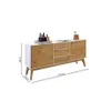 Aparador Linea Metro - Blanco/Miel en Multicolor - Aparadores y recibidores, Uruguay | La Cueva Muebles, vista 2 de 2