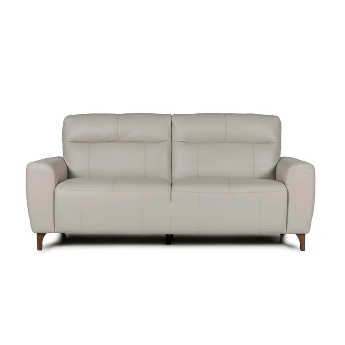 Sofá Tahití - Cuero Básico - 3 cuerpos - Arena en Beige, Uruguay | NYR, vista 2
