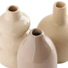 Jarrón AMUNDSEN Ø6xH10 cm beige 3 piezas/paquete en Beige - Jarrones, Uruguay | JYSK, vista 3 de 3