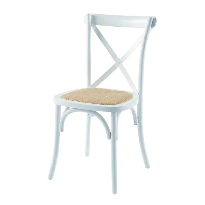 Silla de Comedor Clásica - Vienesa - Blanco en Blanco - Sillas, Uruguay | Ecowood, vista 2