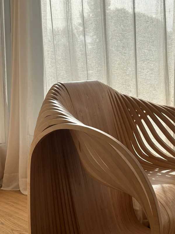 Artemisa en Madera natural - Butacas, banquetas y puffs, Uruguay | La Pieza, vista 12