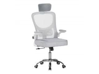 Silla de escritorio con apoya cabeza en Gris - Sillas de escritorio, Uruguay | Quesal, vista 4