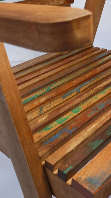 SILLA / BUTACA COPACABANA C/TINTA en Multicolor - Butacas, banquetas y puffs, Uruguay | Fundamento Muebles, vista 3