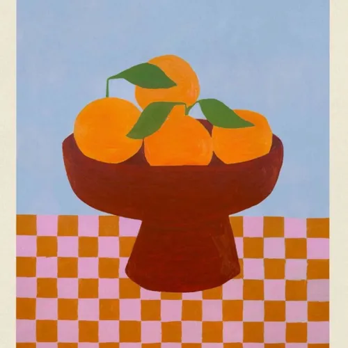 Oranges en Multicolor - Láminas, Uruguay | Mara Estudio