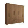 Ropero Placard 8 Puertas 6 Cajones Dormitorio Master Jatoba en Jatoba - Sillones y sofás, Uruguay | Soy Hogar, vista 1 de 8