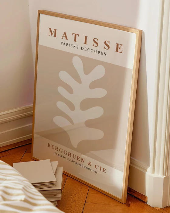 Matisse - Beige N.02 en Beige - Láminas, Uruguay | La Cuadrería, vista 2