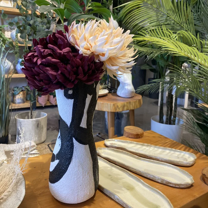 Florero Black & White en Multicolor - Jarrones, Uruguay | Tutto Deco, vista 2