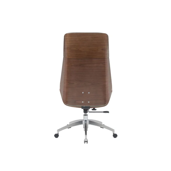 Asiento Gerencial Alto Madera-y-pu Natural-beige Confort en Beige - Sillas de escritorio, Uruguay | Divino, vista 4