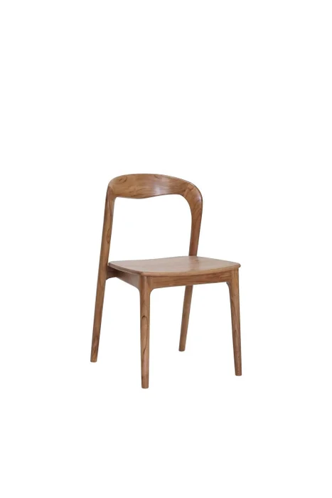 SILLA SUNNY TEKA en Negro - Sillas, Uruguay | Masinfinito Casa