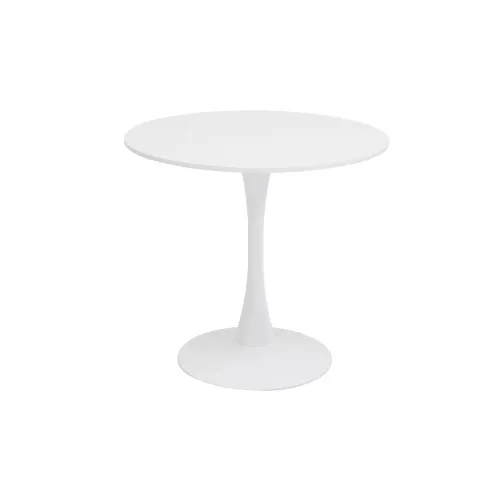 Mesa Schickeria blanco Ø80 en Blanco - Mesas de arrimo, Uruguay | Koz