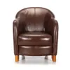 Butaca 100% Cuero - Bull - Caramelo en Marrón - Sillones y sofás, Uruguay | Ecowood, vista 2 de 3