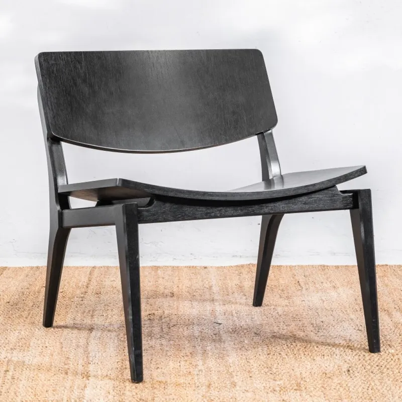 Butaca Piatto Negro en Negro - Butacas, banquetas y puffs, Uruguay | Aihaus
