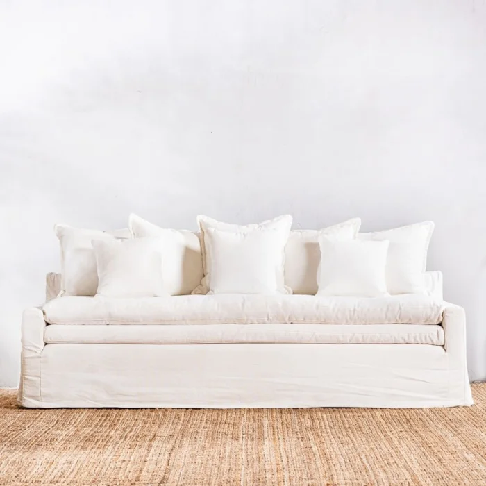 Sillón Lirio 3 Cuerpos Blanco - Sillones y sofás, Uruguay | Aihaus