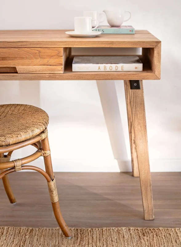 ESCRITORIO NORDICO - OLMO NATURAL en Madera natural - Escritorios, Uruguay | La Iberica, vista 8