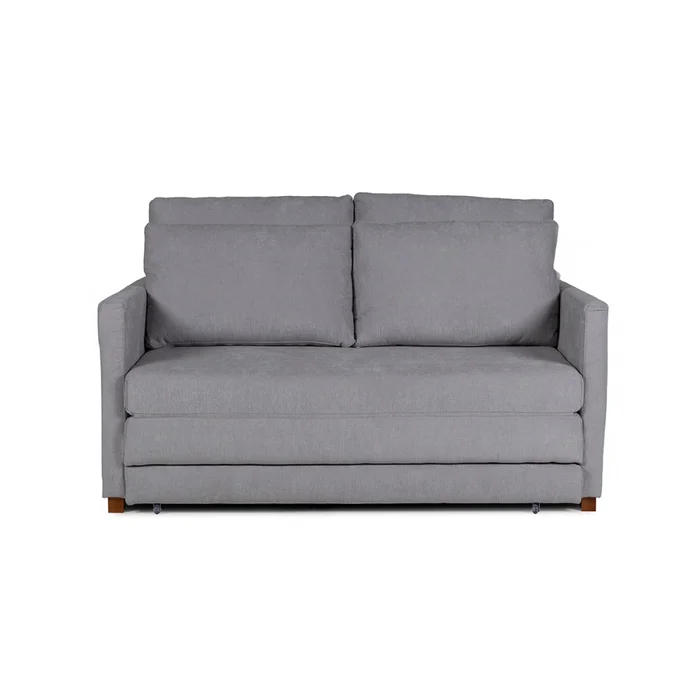 Sofá Cama Niki - Tela Microfibra - 10286 (Gris) en Gris - Sillones y sofás, Uruguay | NYR, vista 3