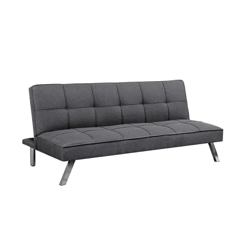 Sofa Cama Volcable Tela Con Patas Metal Metalicas - Sillones y sofás, Uruguay | Lais Muebles