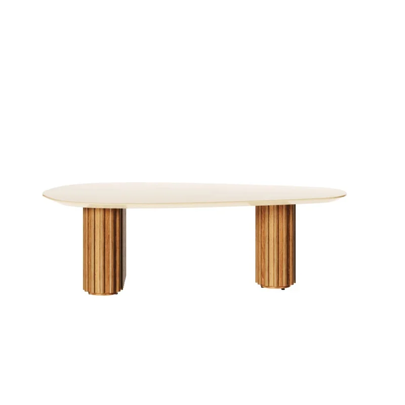 Mesa de Ratona Organic Large - Linea Manhattan - en Madera natural - Mesas de living, Uruguay | Balton, vista 8