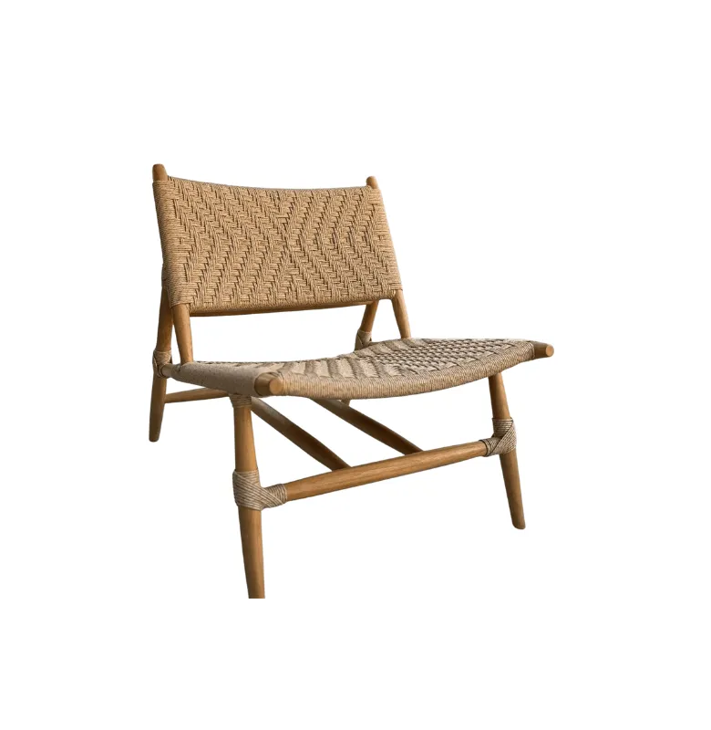 BUTACA MARTINI LOUNGE TEKA NAT en Madera natural - Muebles para el exterior, Uruguay | Masinfinito Casa