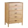 Cajonera 5 Cajones Madera-de-mango Natural-beige Woodside en Madera natural - Cómodas, Uruguay | Divino, vista 3 de 8