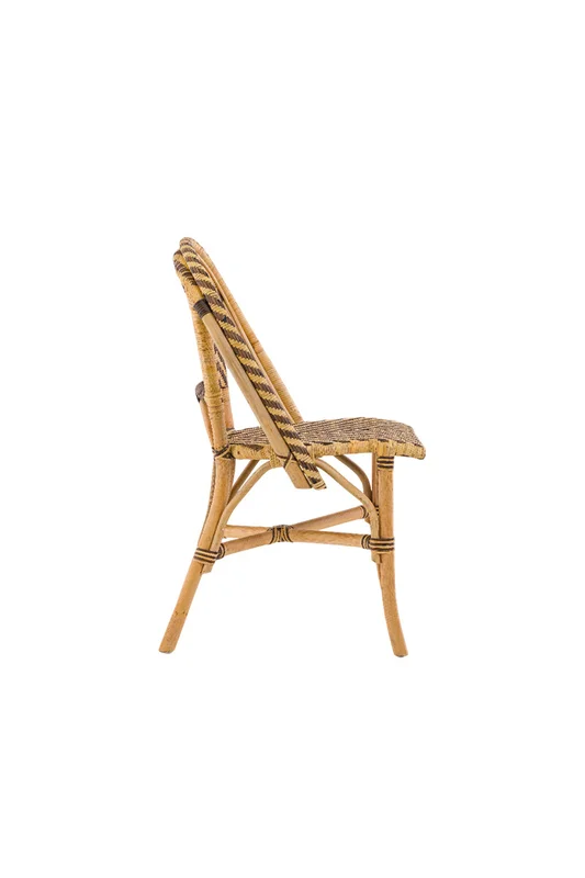 SILLA BISTRO RATTAN NATURAL 46X51X89H - Sillas, Uruguay | Vinibel, vista 3
