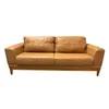 Sofá de Cuero Montreal 3 Cuerpos 210cm - Whisky - Sillones y sofás, Uruguay | Berna home, vista 1 de 6