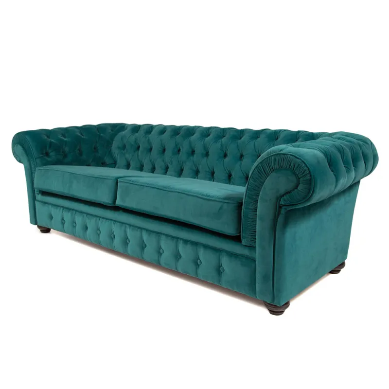 Sofá Chesterfield Divo - Tela Aquaclean - 2,5 cuerpos - A fabricar en Patrón - Sillones y sofás, Uruguay | NYR