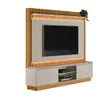 Rack con Panel Guararapes 215cm con kit Led MDF/MDP en Off-white - Muebles para TV, Uruguay | Balton, vista 8 de 12