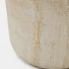 Mesa auxiliar Drasi de cemento con acabado efecto travertino - Ø46 cm - Mesas de arrimo, Uruguay | Kavehome, vista 5 de 8