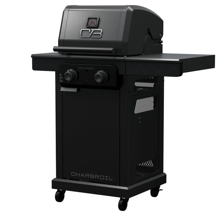 Barbacoa Charbroil Acero-inoxidable Pro Series 2 Quemadores en Negro - Exterior, Uruguay | Divino, vista 2