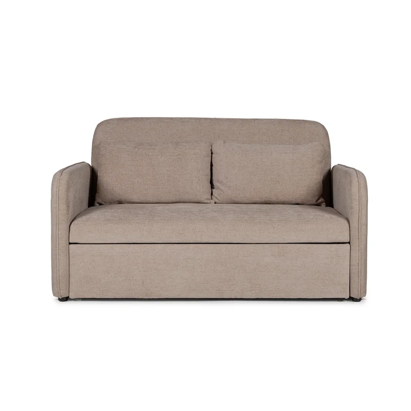 Sofá Cama Spazio - Tela Microfibra - 130 (Beige) en Beige - Sillones y sofás, Uruguay | Nyr, vista 5
