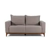 Sofá Oregon - Tela Microfibra - 2 cuerpos - FX4-11 (Tostado) en Beige - Sillones y sofás, Uruguay | NYR, vista 2 de 2