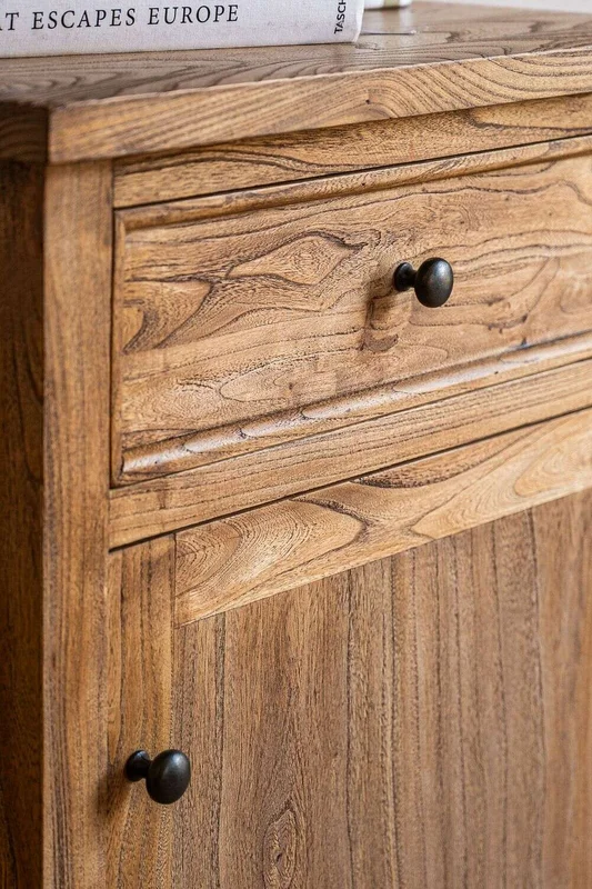 MESA DE LUZ - OLMO MACIZO en Madera natural - Mesas de luz, Uruguay | La Iberica, vista 6
