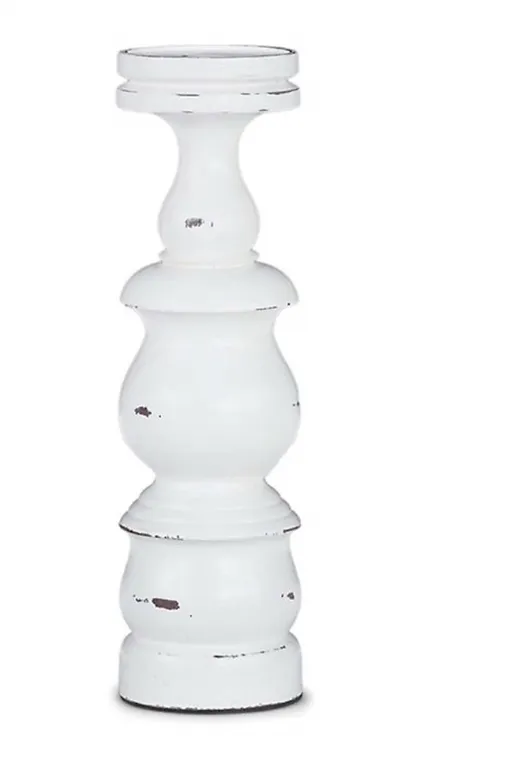 Candelabro Bobeche grande Blanco - Decoración, Uruguay | Martinika Deco