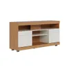 Rack Tv Living 2 Puertas Estantes Ruedas Hasta 55 Pulgadas - Muebles para TV, Uruguay | Lais Muebles, vista 1 de 3