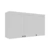 Aereo Alacena Cocina 3 Puertas 120cm Mdf en Blanco - Mesas de comedor, Uruguay | Soy Hogar, vista 2 de 8