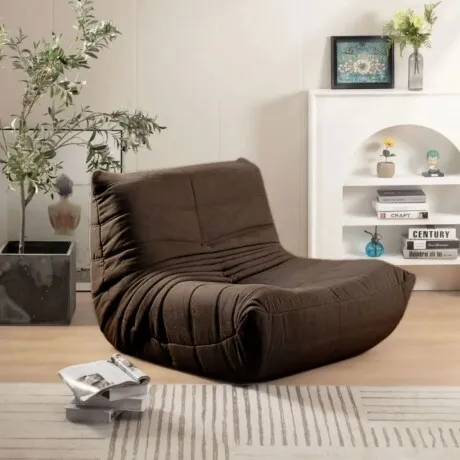 Sillon Lazy Sofa - Marron en Marrón - Sillones y sofás, Uruguay | La Cueva Muebles