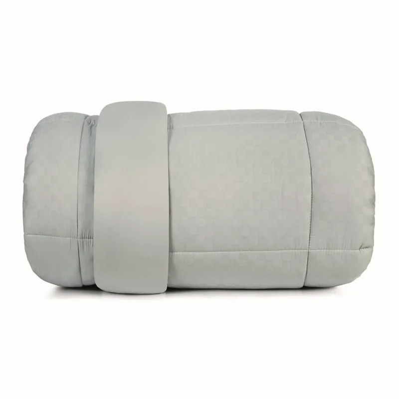 Acolchado Full - Toque pluma Hit 2,10m x 2,40m en Gris - Textiles, Uruguay | Decohogar