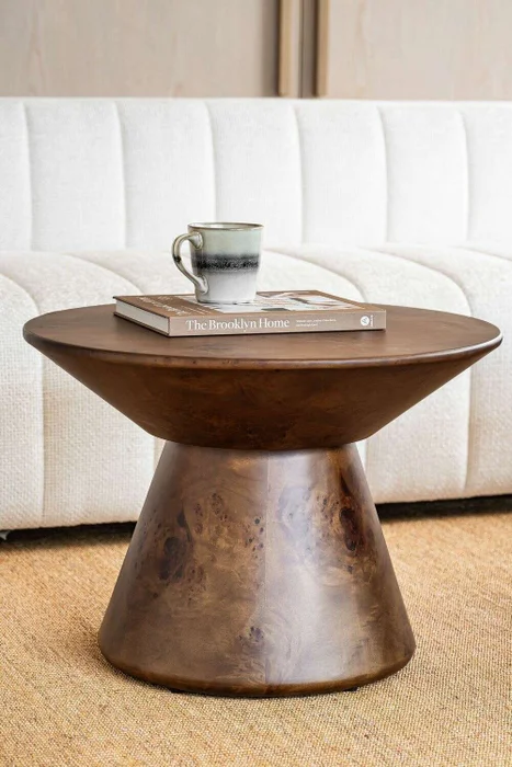 MESA ROOT - 60 X 42 CMS en Marrón - Mesas de living, Uruguay | La Iberica, vista 2
