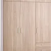 Armario FANDRUP 145x176 3 puertas 3 caj roble cl en Madera natural - Roperos y placares, Uruguay | JYSK, vista 4 de 5